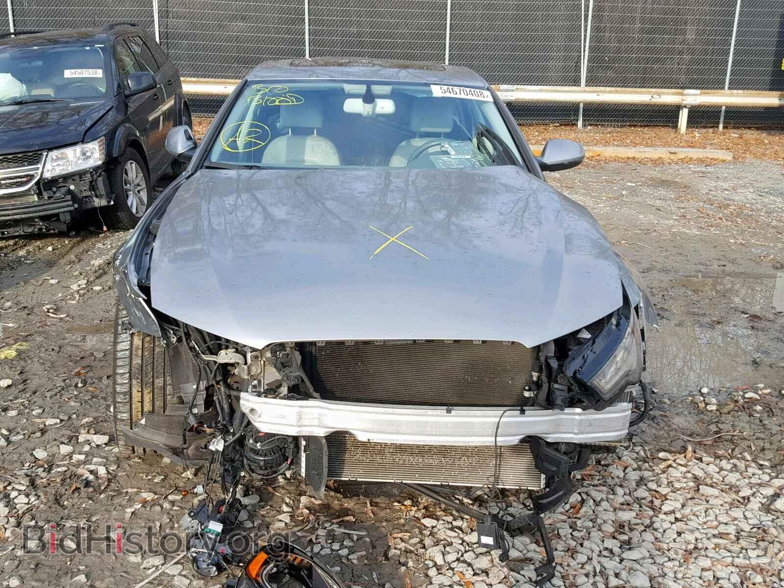 2012 AUDI A6 - VIN: WAUGGAFCXCN149196 - Фото 9