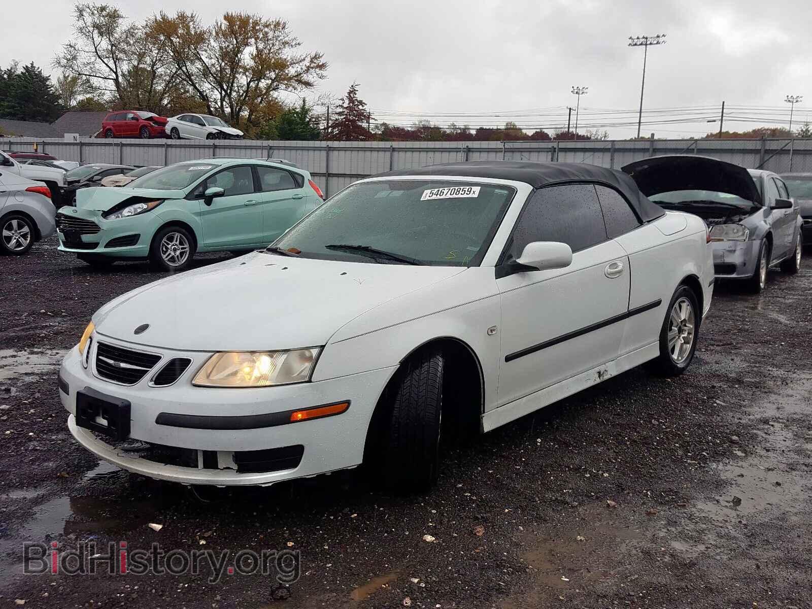 2007 SAAB 9 3 - VIN: YS3FD79Y076100616 - Фото 2