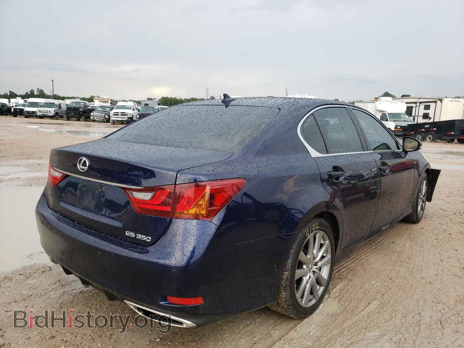 2013 LEXUS GS350 - VIN: JTHBE1BL6D5015357 - Фото 4