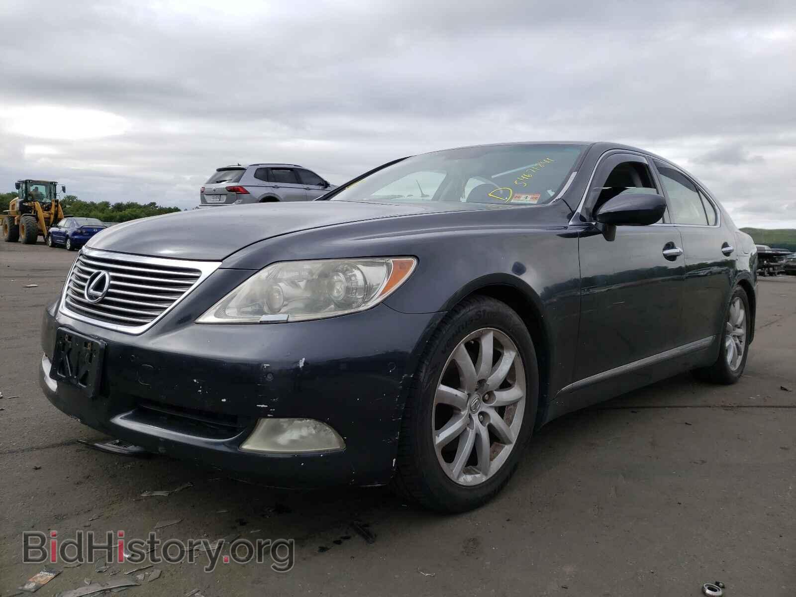 2008 LEXUS LS460 - VIN: JTHBL46F285059616 - Фото 2