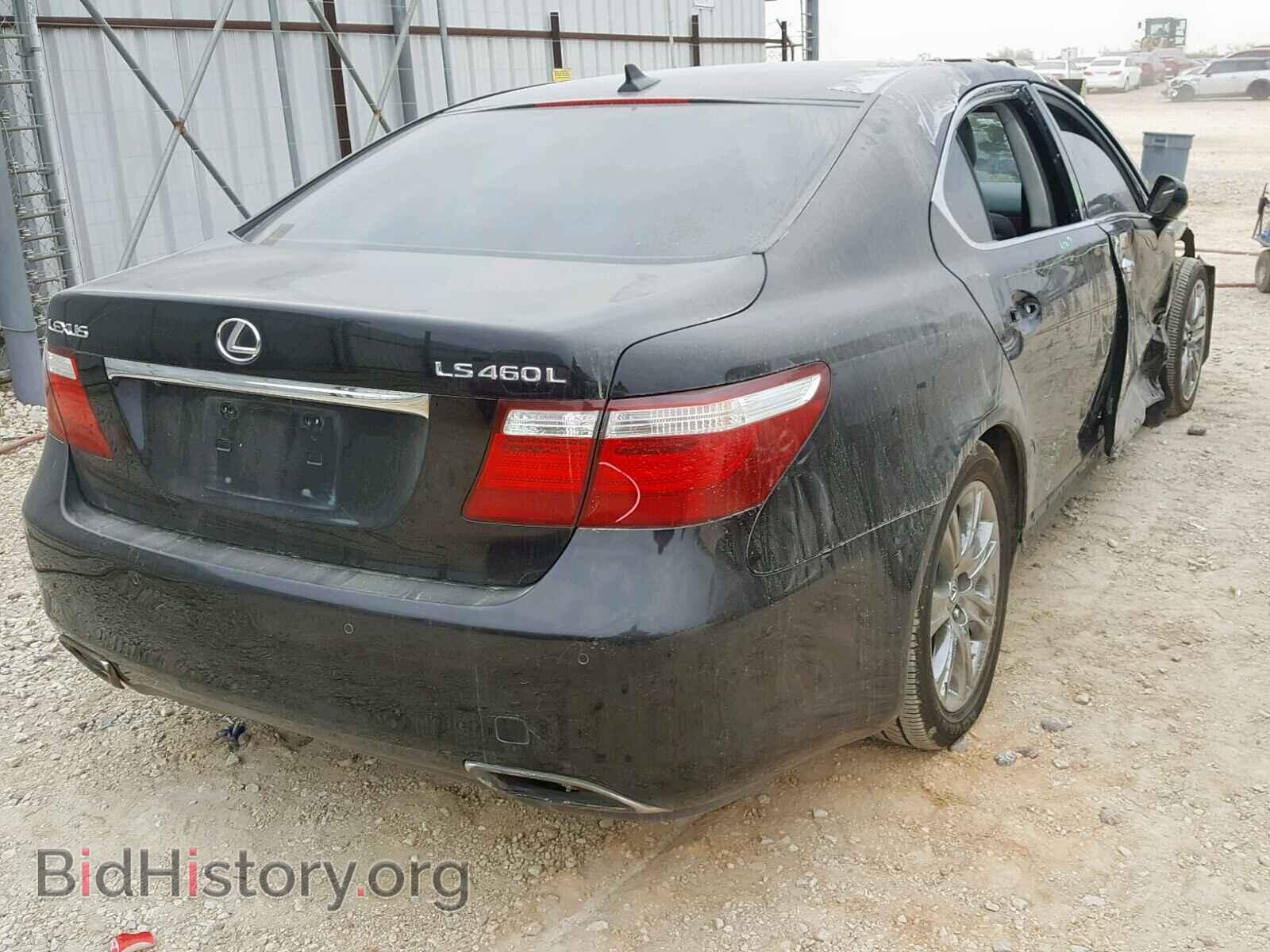 2007 LEXUS LS460 - VIN: JTHGL46F175005356 - Фото 4