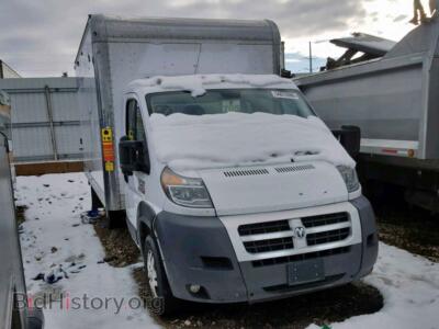 2014 RAM PROMASTER, белый — VIN 3C7WRVGG4EE123012, Copart