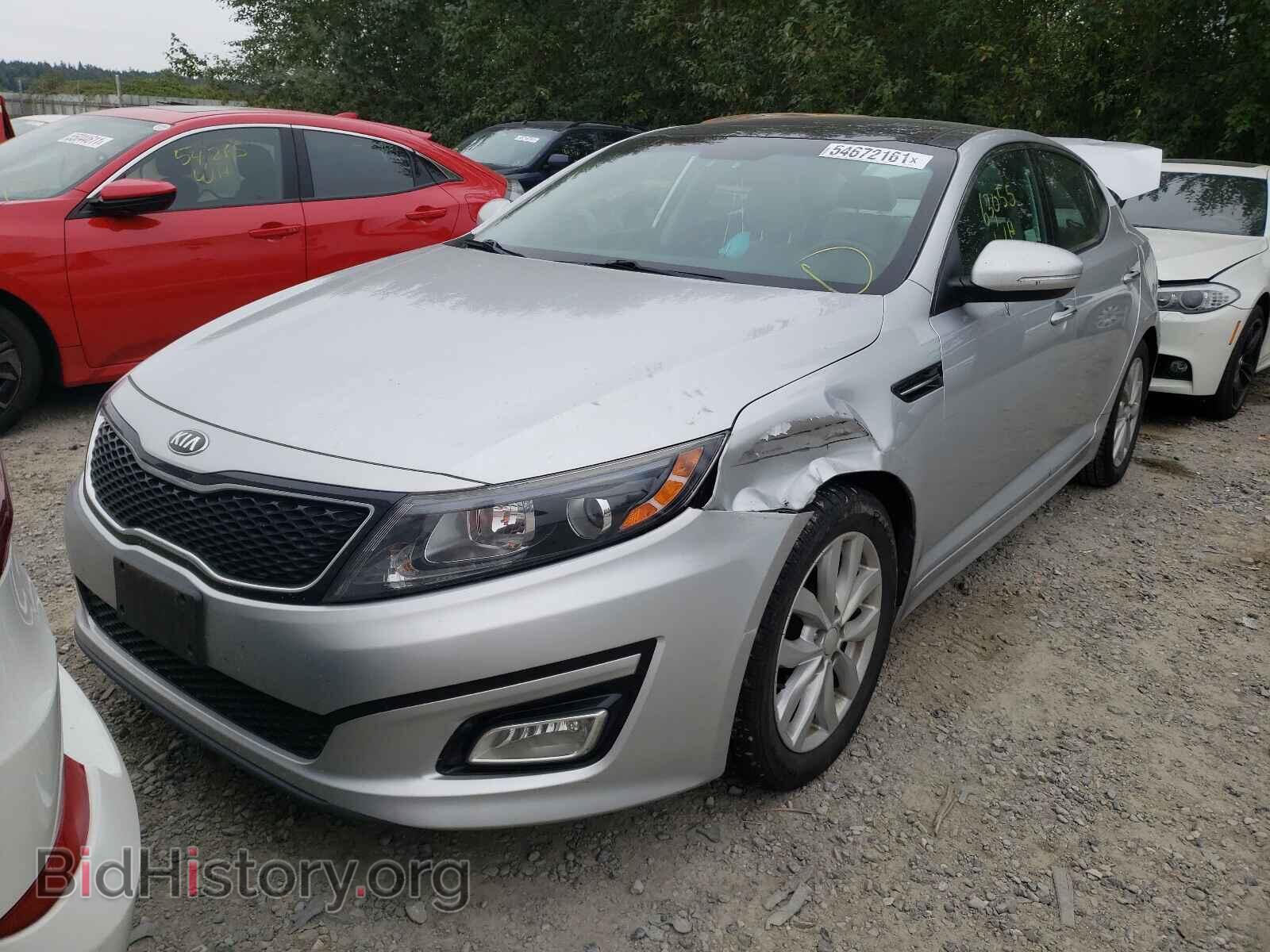 2015 KIA OPTIMA - VIN: 5XXGN4A72FG436634 - Фото 2