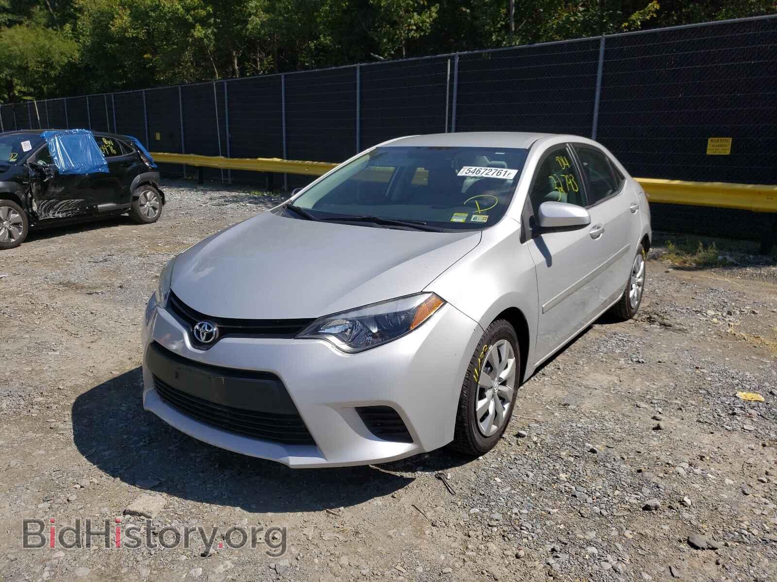 2014 TOYOTA COROLLA - VIN: 2T1BURHE0EC118712 - Фото 2