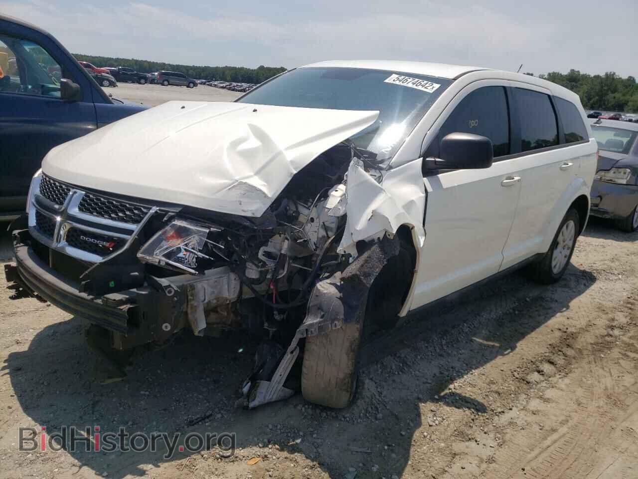 2014 DODGE JOURNEY - VIN: 3C4PDCAB9ET202527 - Фото 2
