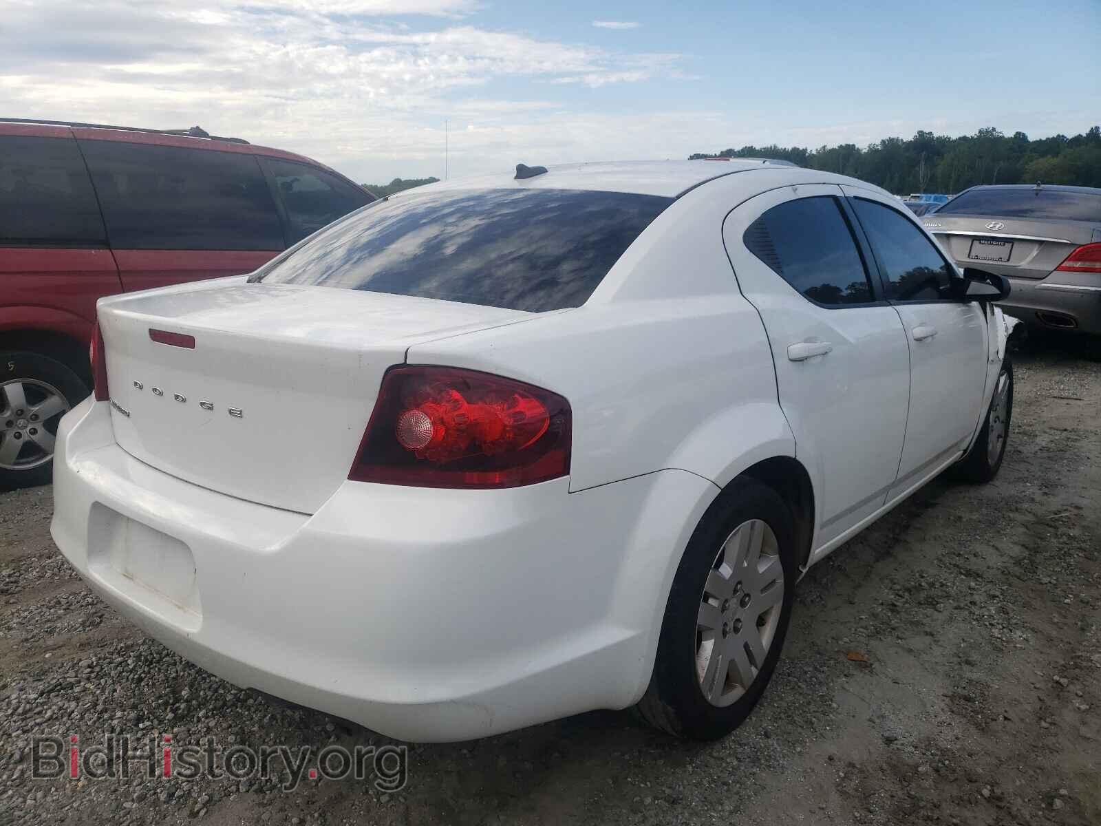 2013 DODGE AVENGER - VIN: 1C3CDZAB9DN616007 - Фото 4