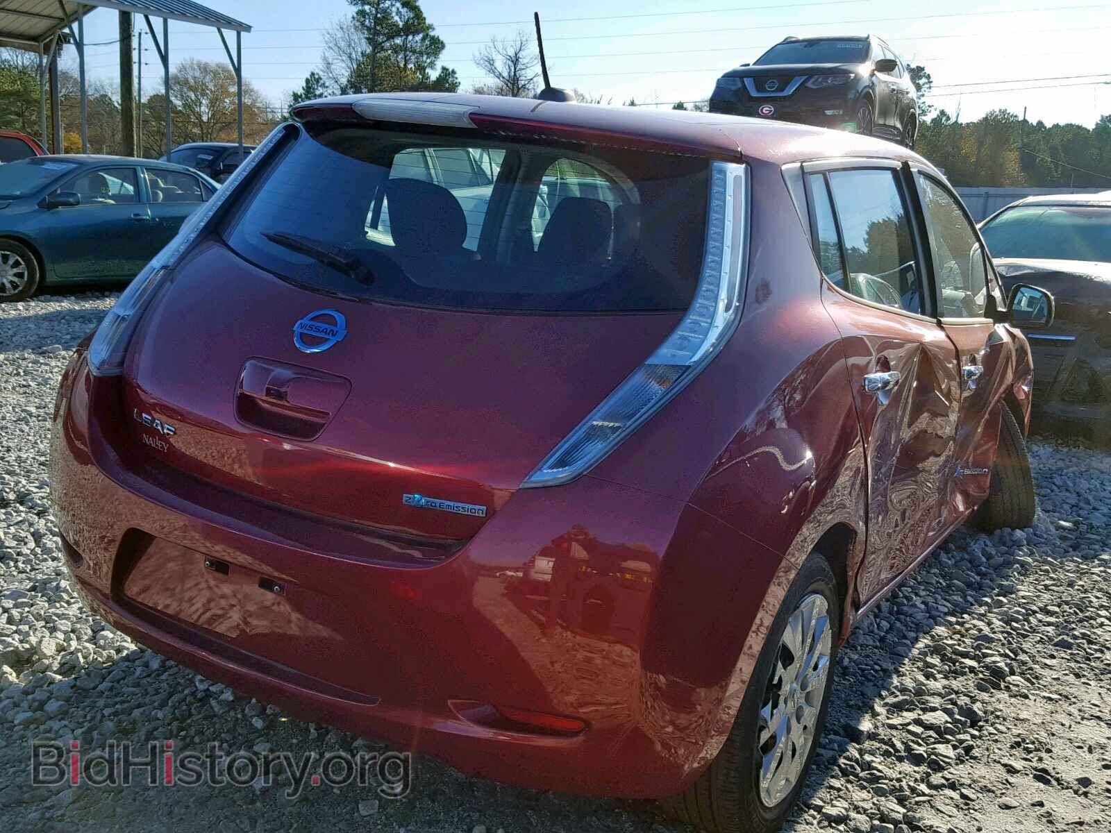2015 NISSAN LEAF - VIN: 1N4AZ0CP9FC308347 - Фото 4