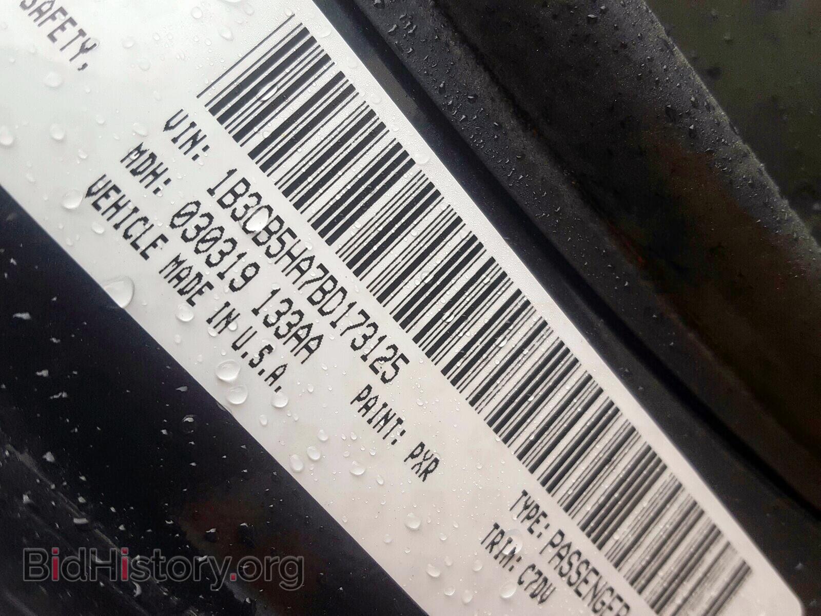 2011 DODGE CALIBER - VIN: 1B3CB5HA7BD173125 - Photo 10