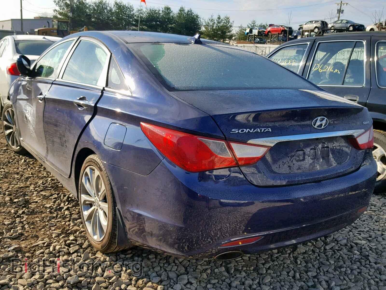 2012 HYUNDAI SONATA - VIN: 5NPEC4AC6CH435819 - Фото 3