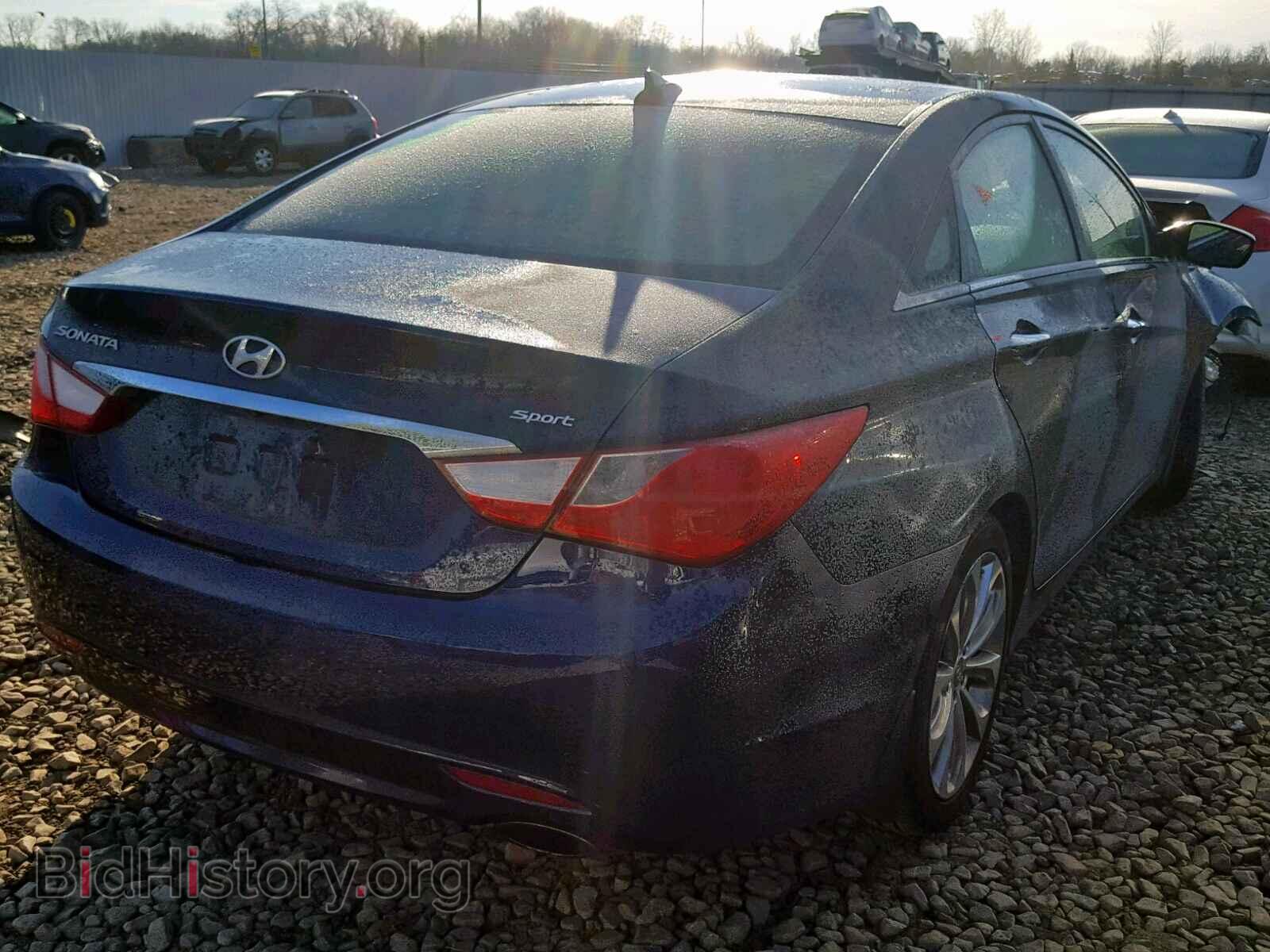 2012 HYUNDAI SONATA - VIN: 5NPEC4AC6CH435819 - Фото 4
