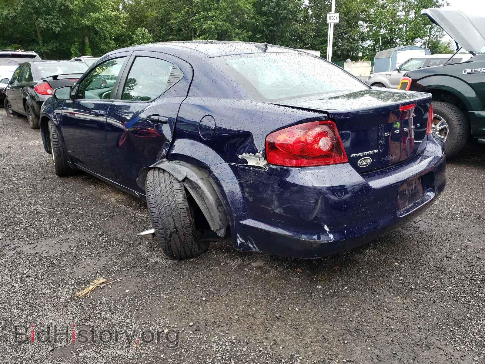 2013 DODGE AVENGER - VIN: 1C3CDZAB9DN702885 - Фото 3