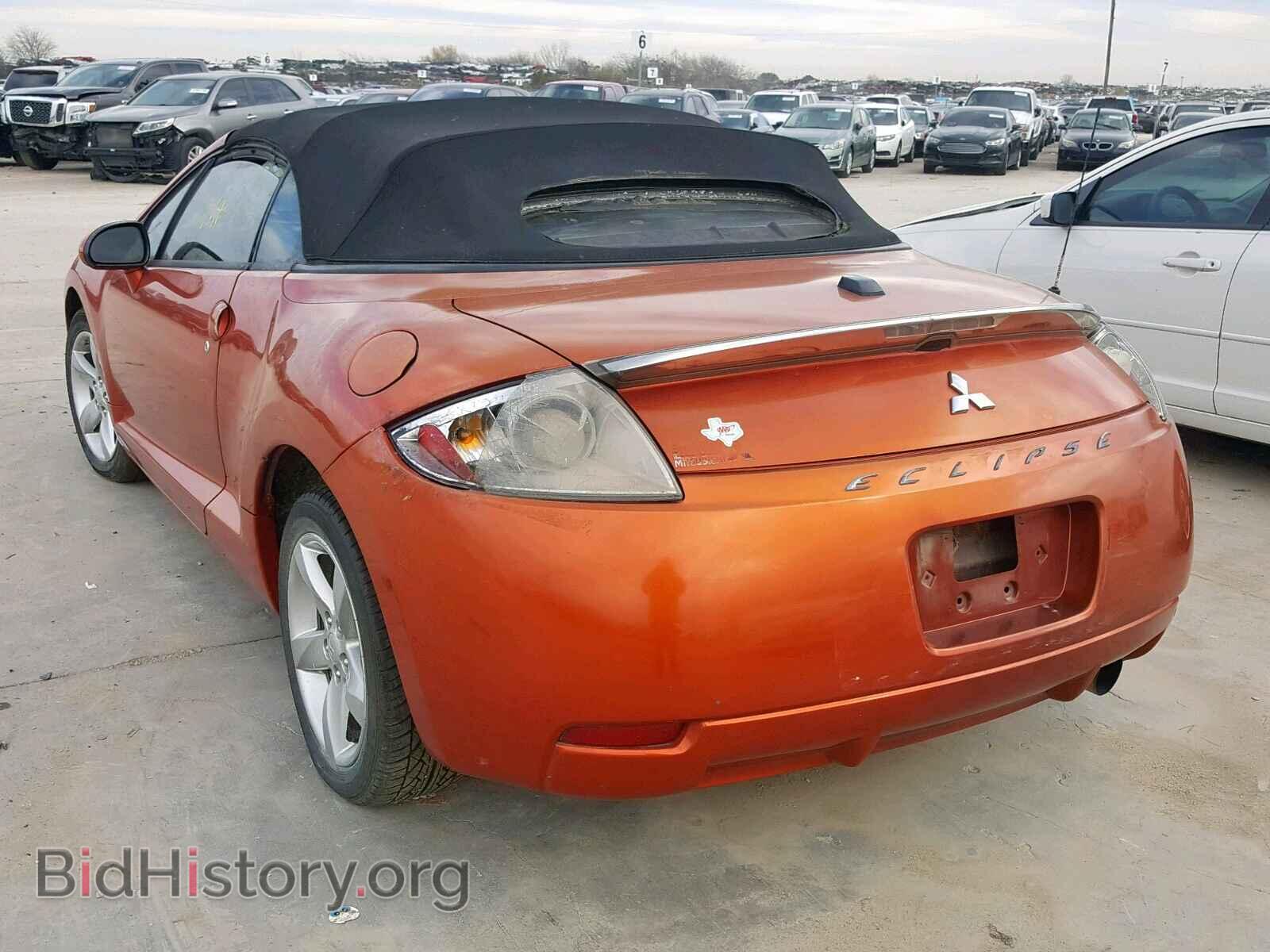2008 MITSUBISHI ECLIPSE - VIN: 4A3AL25F08E037436 - Фото 3