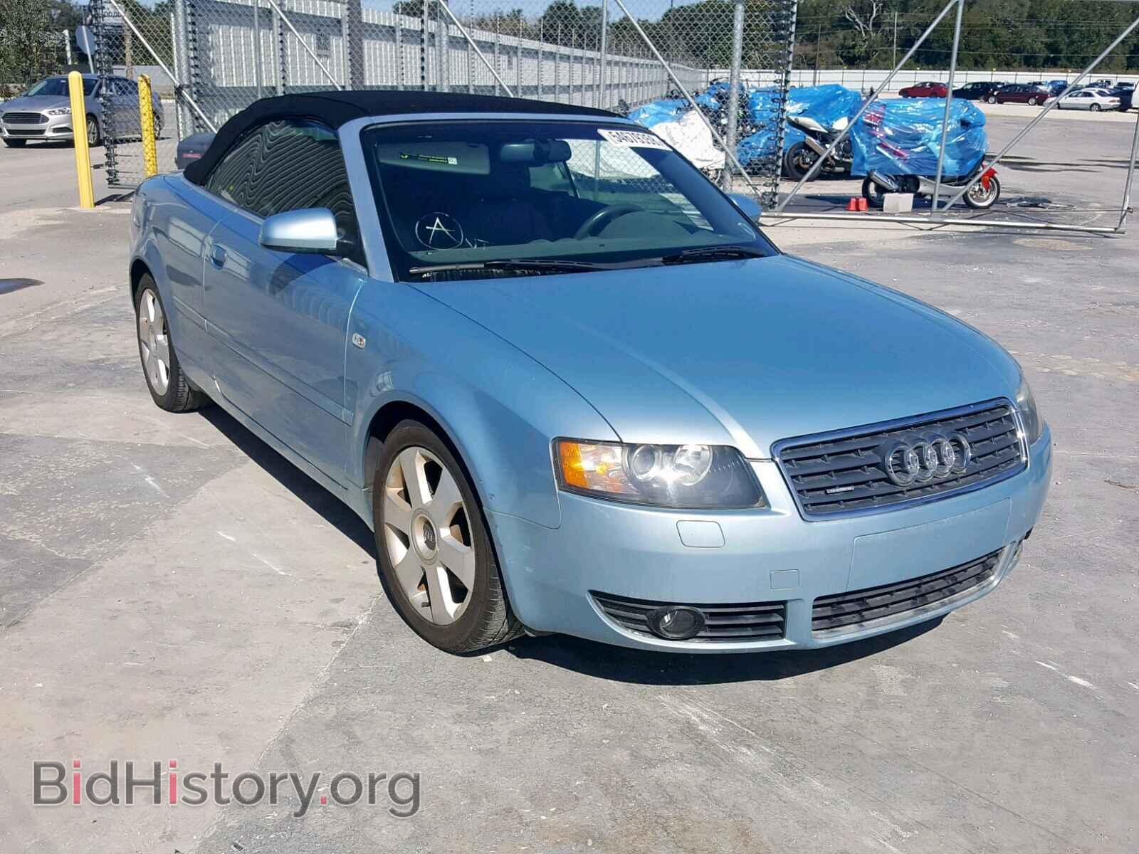 Фотография WAUDT48H85K010875 - AUDI A4 2005
