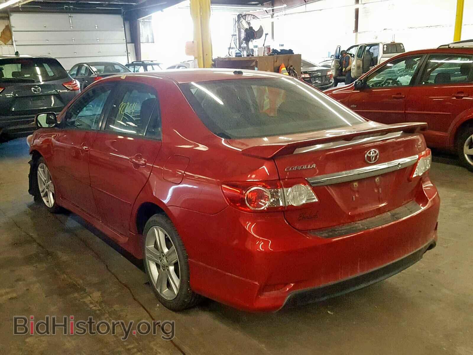 2013 TOYOTA COROLLA BA - VIN: 5YFBU4EE3DP107323 - Фото 3