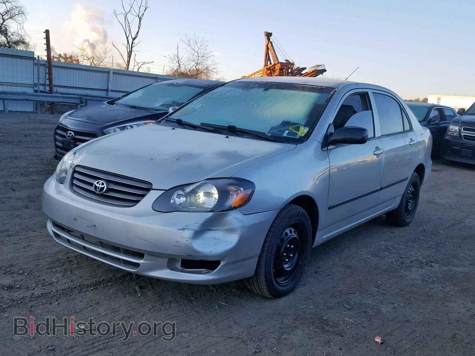 2003 TOYOTA COROLLA - VIN: 2T1BR32E43C109760 - Фото 2