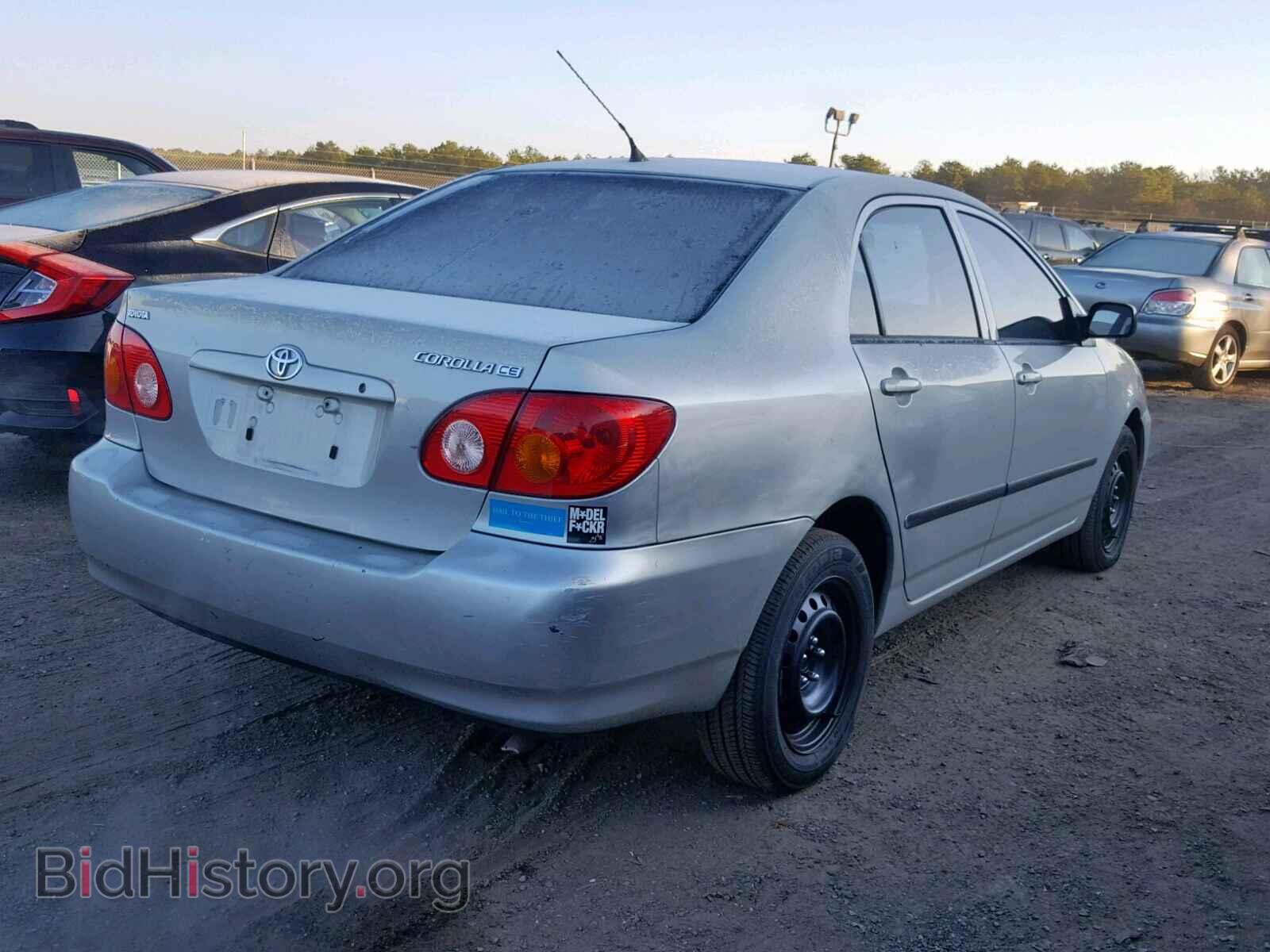 2003 TOYOTA COROLLA - VIN: 2T1BR32E43C109760 - Фото 4