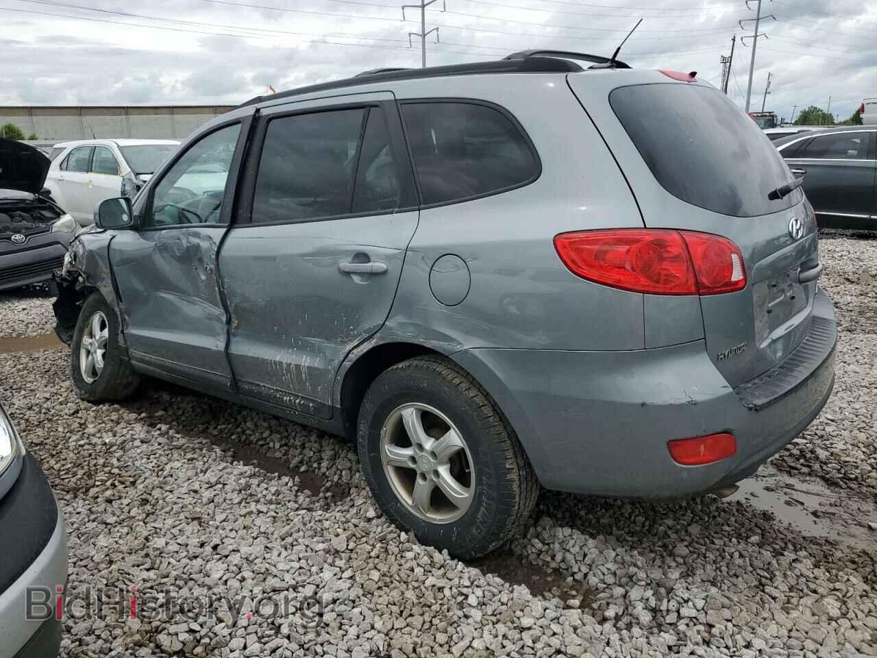 2008 HYUNDAI SANTA FE - VIN: 5NMSG73D38H191470 - Фото 2