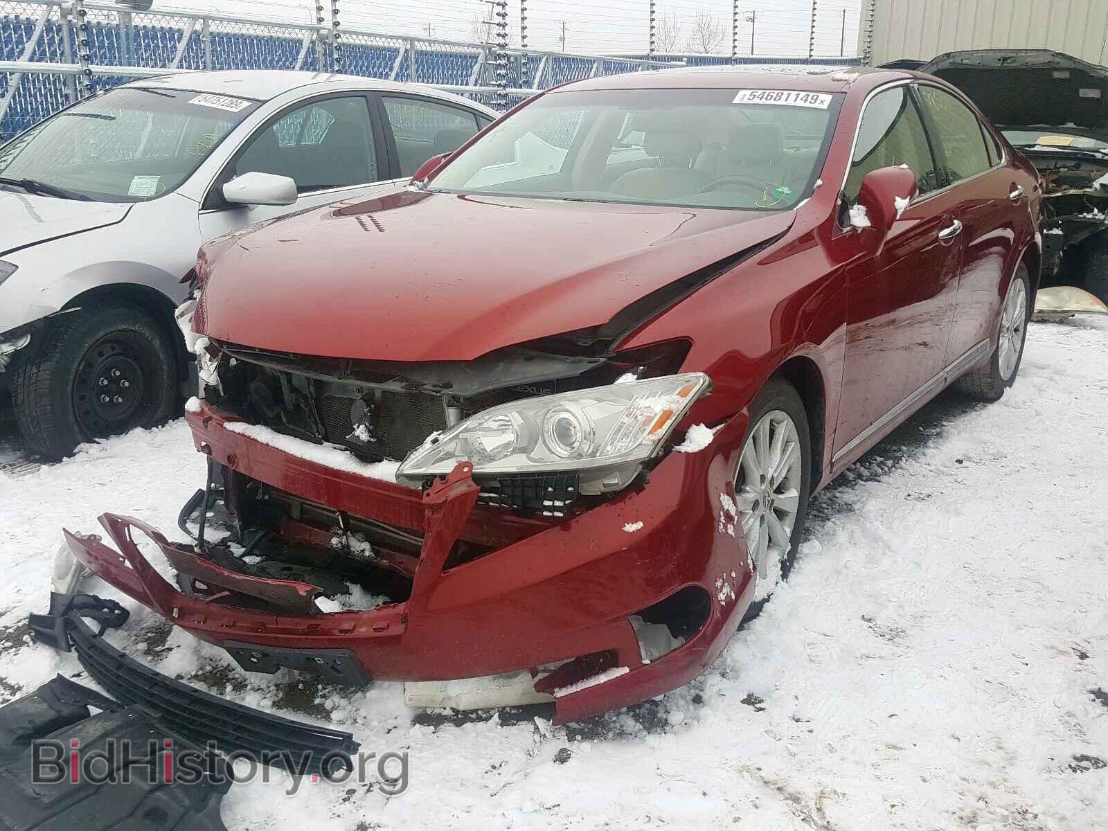 2011 LEXUS ES350 - VIN: JTHBK1EG6B2464995 - Фото 2