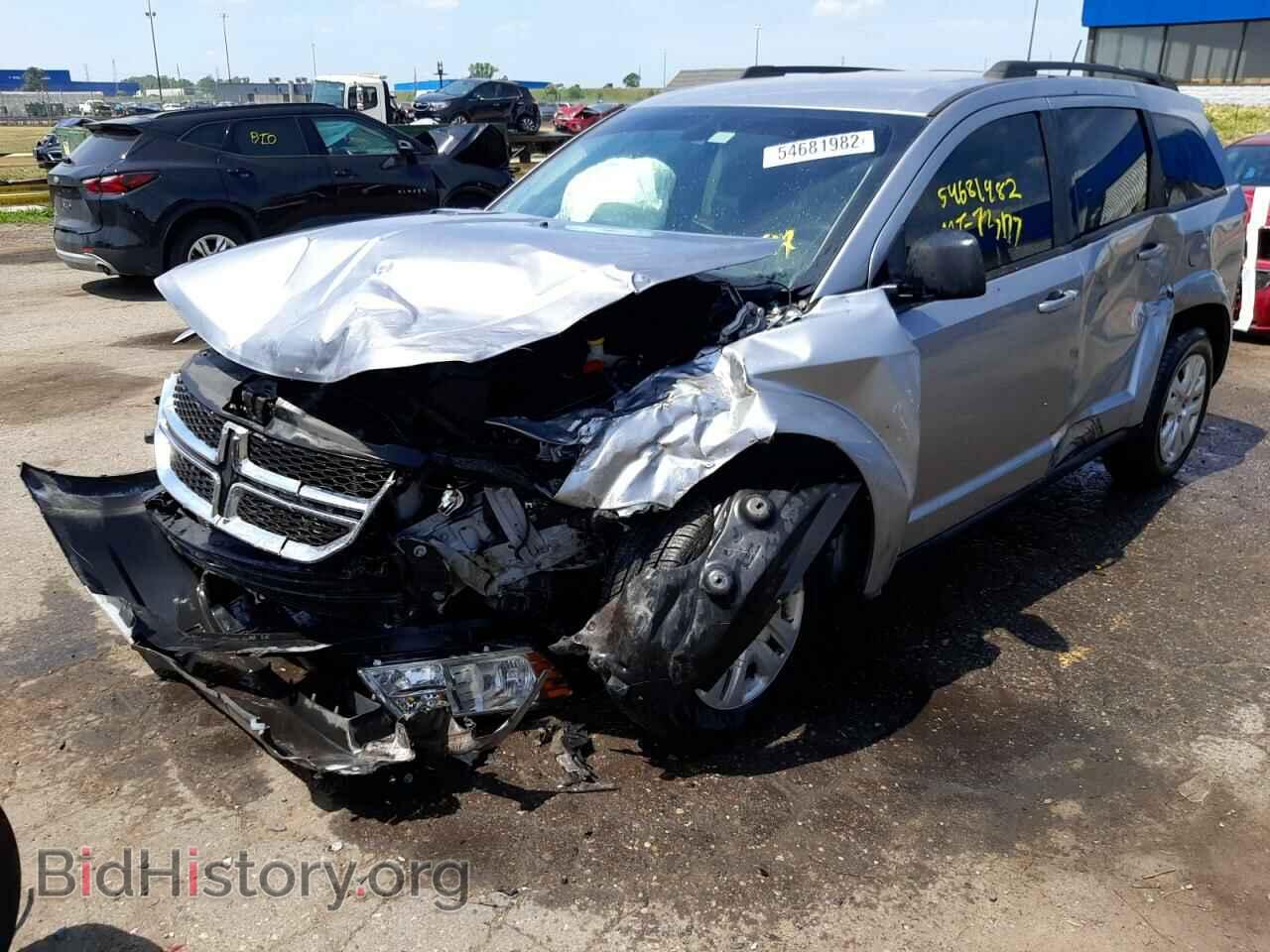 2018 DODGE JOURNEY - VIN: 3C4PDCAB9JT383977 - Фото 2