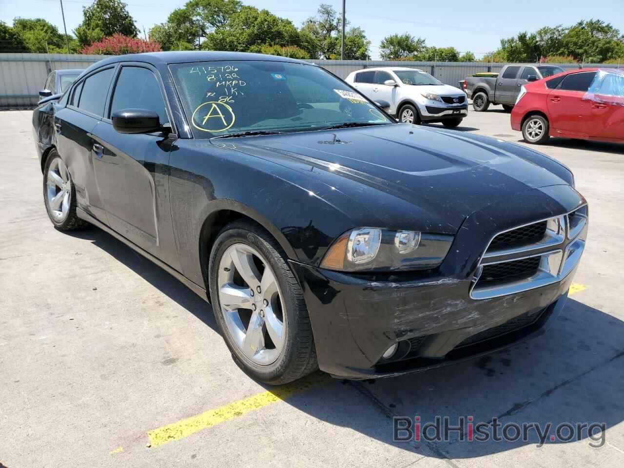 Photo 2C3CDXHG6EH180491 - DODGE CHARGER 2014