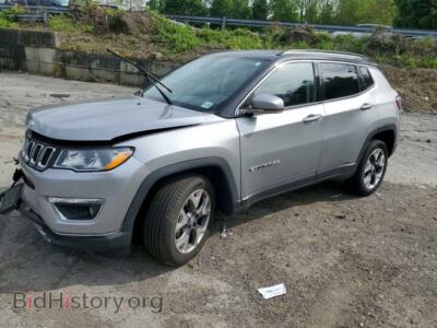 2020 Jeep COMPASS Limited, silver — VIN 3C4NJDCB1LT137978, Copart