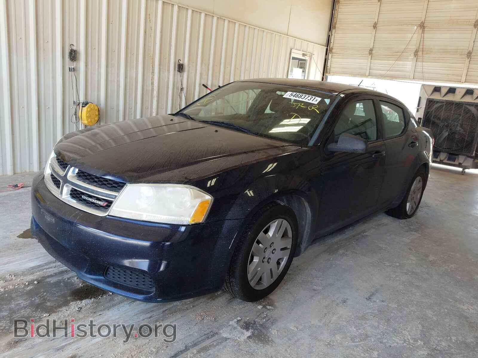 2012 DODGE AVENGER - VIN: 1C3CDZAB9CN311444 - Photo 2