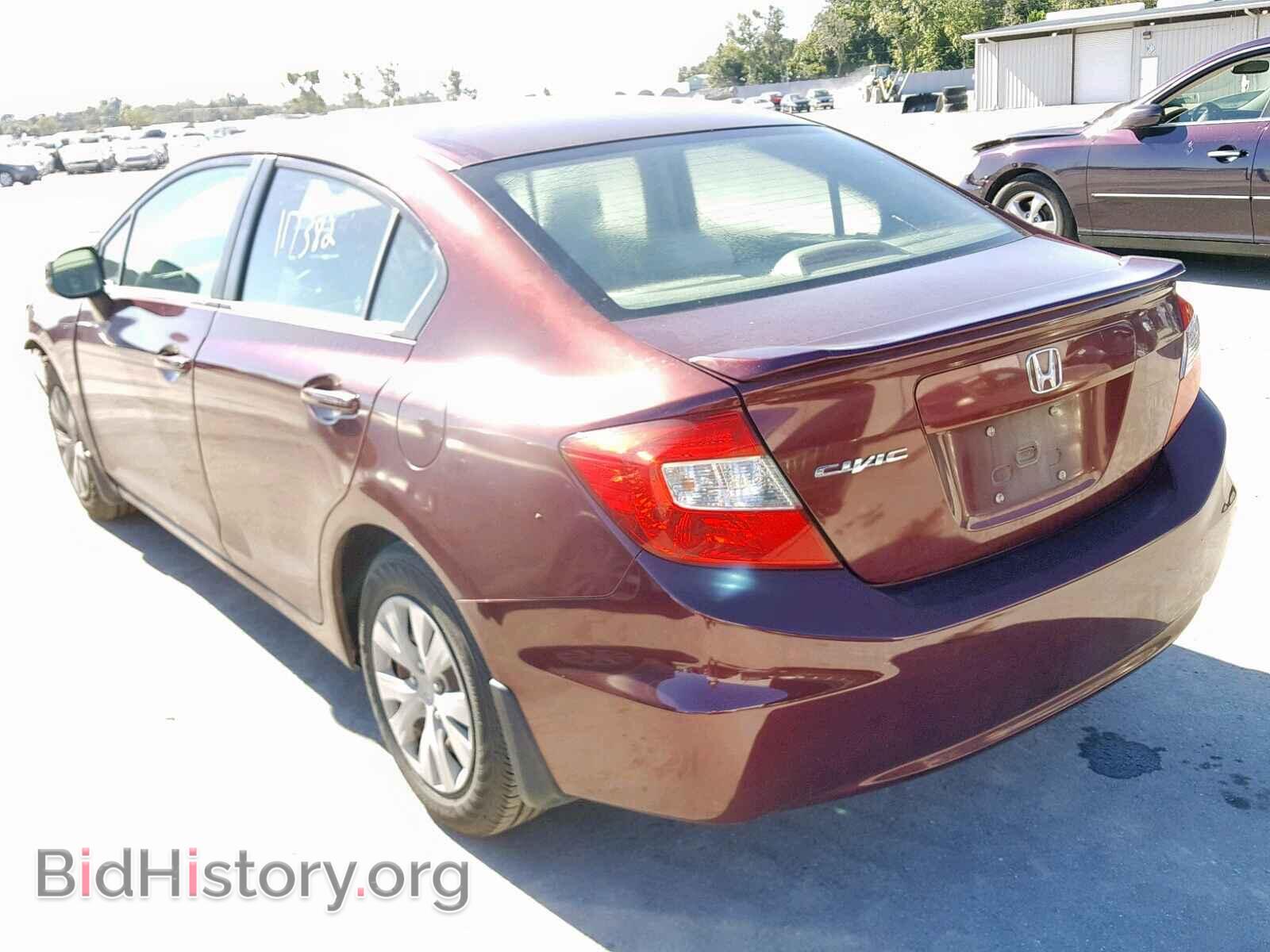 2012 HONDA CIVIC LX - VIN: JHMFB2F58CS001066 - Фото 3