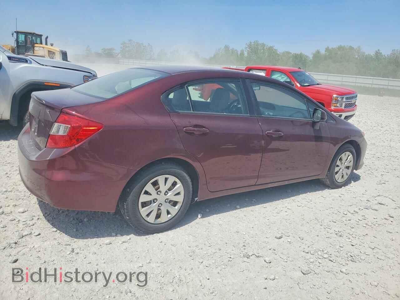 2012 HONDA CIVIC - VIN: 19XFB2F52CE092565 - Фото 3