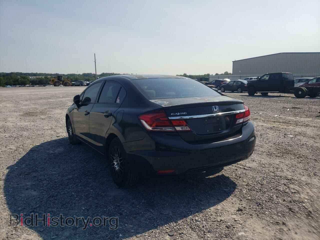 2013 HONDA CIVIC - VIN: 2HGFB2F51DH535621 - Фото 3