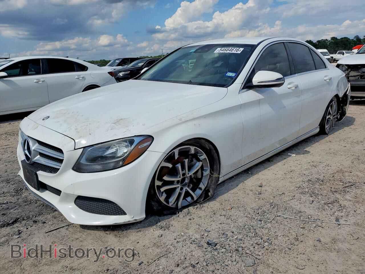 Photo 55SWF4JB2GU154185 - MERCEDES-BENZ C-CLASS 2016