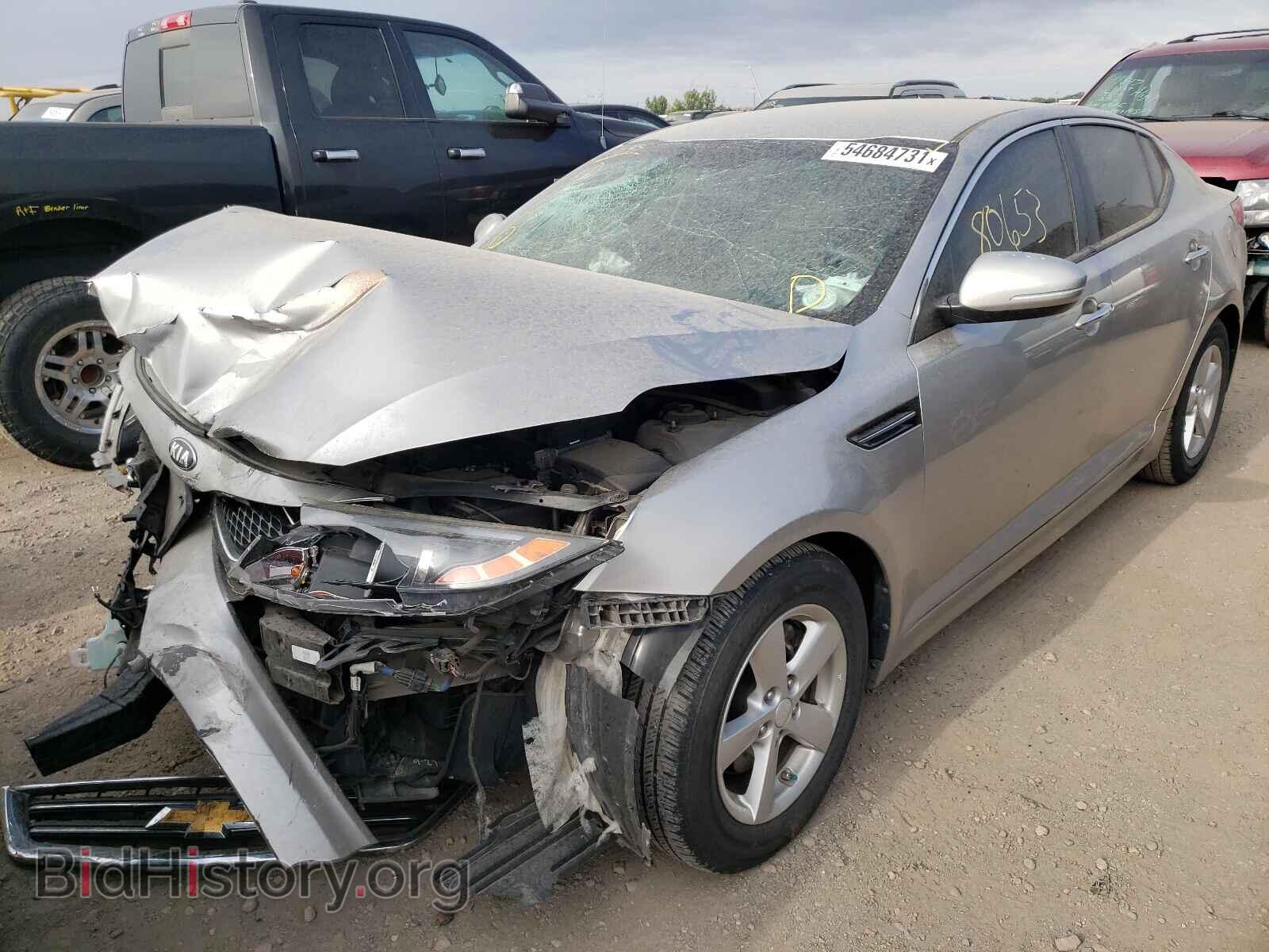 2014 KIA OPTIMA - VIN: 5XXGM4A72EG266812 - Фото 2