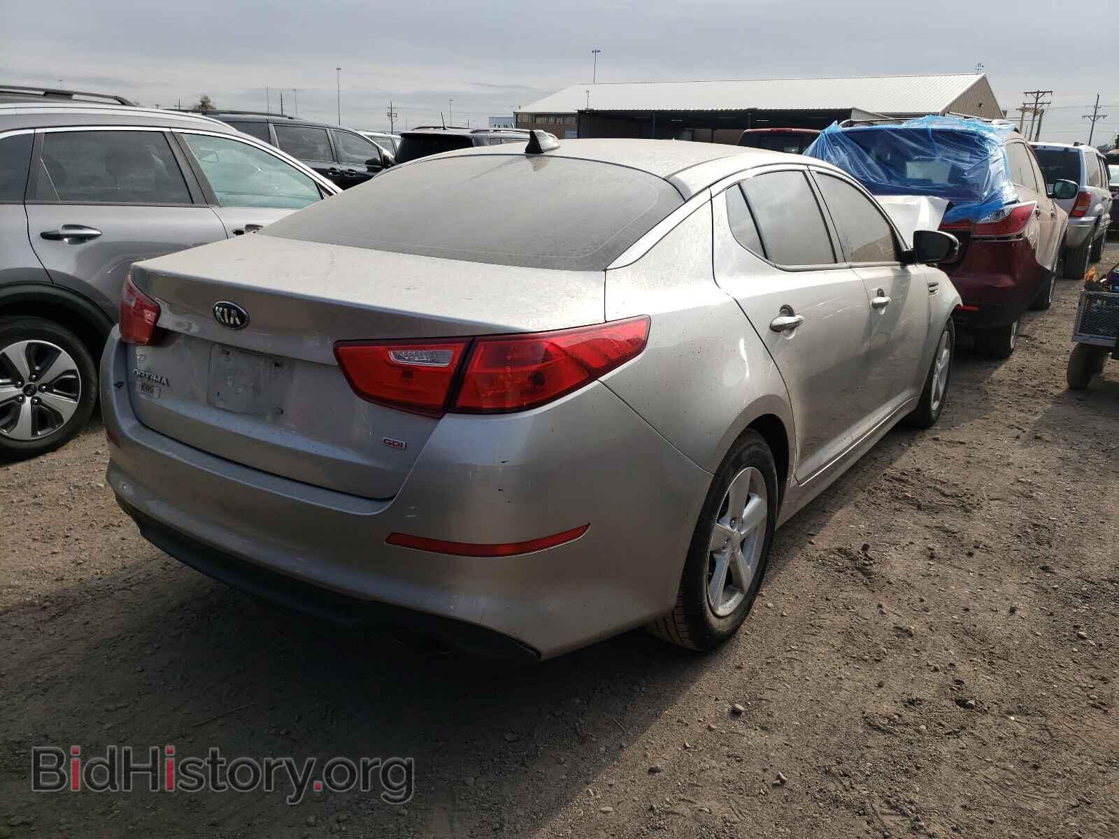 2014 KIA OPTIMA - VIN: 5XXGM4A72EG266812 - Фото 4