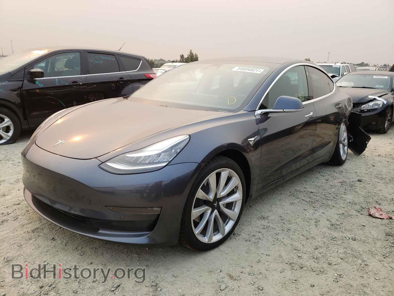2019 TESLA MODEL 3 - VIN: 5YJ3E1EB9KF433786 - Фото 2