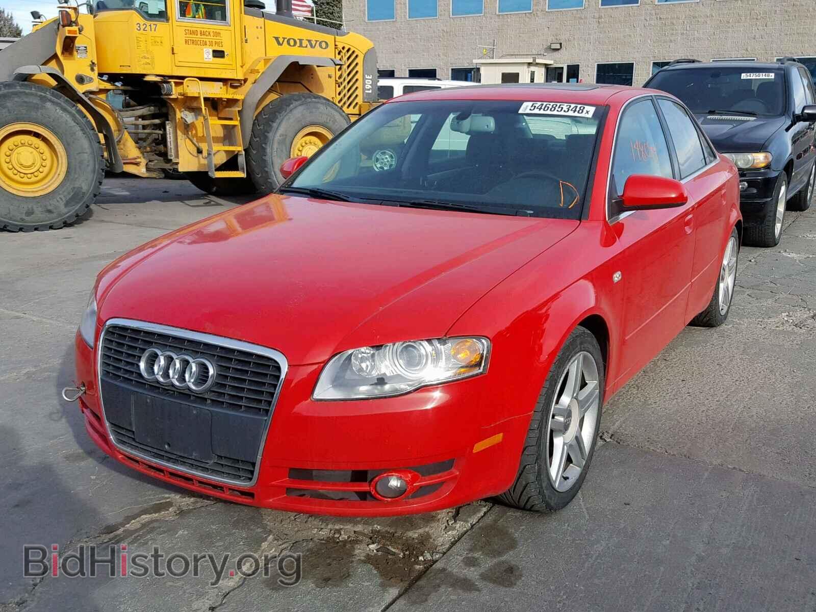 2007 AUDI A4 - VIN: WAUDF78E17A106337 - Фото 2