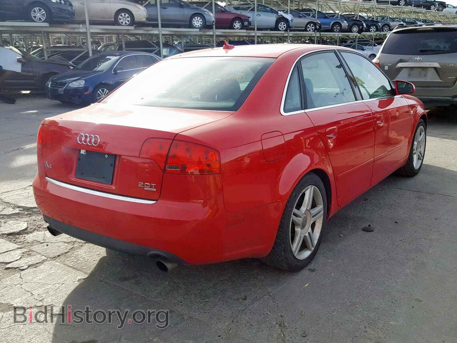2007 AUDI A4 - VIN: WAUDF78E17A106337 - Фото 4