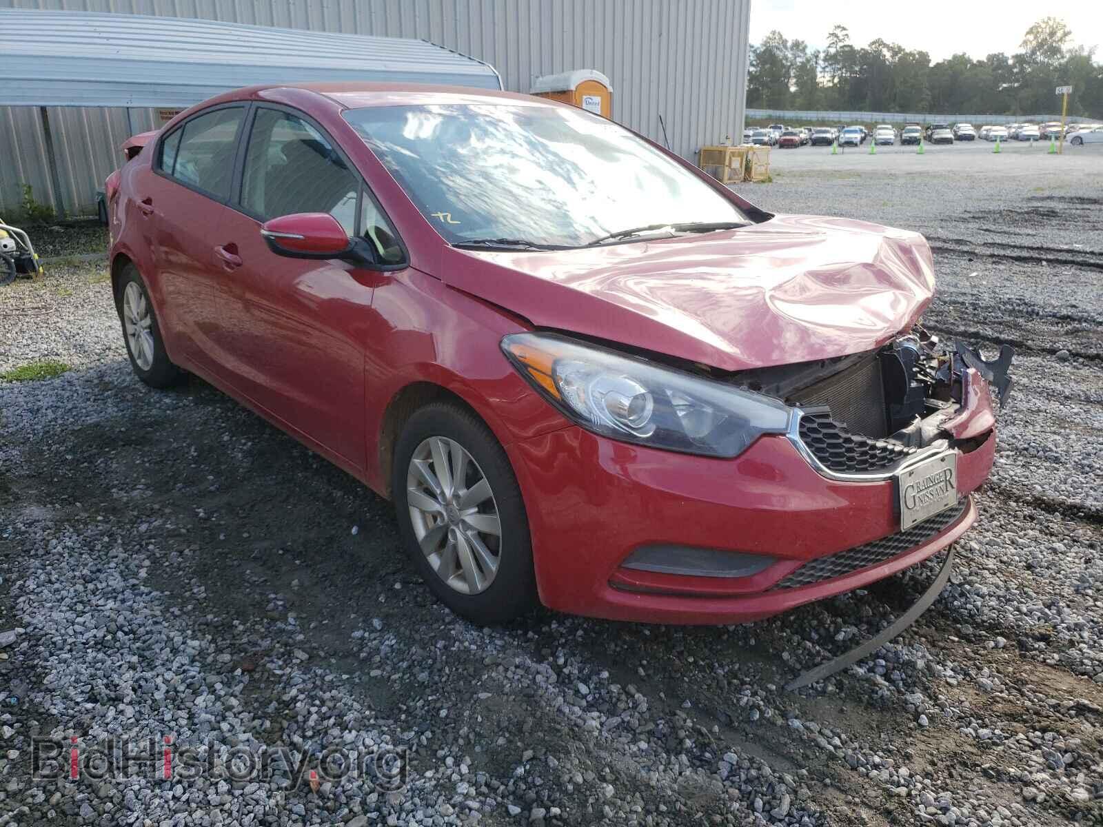 Photo KNAFX4A60E5094758 - KIA FORTE 2014