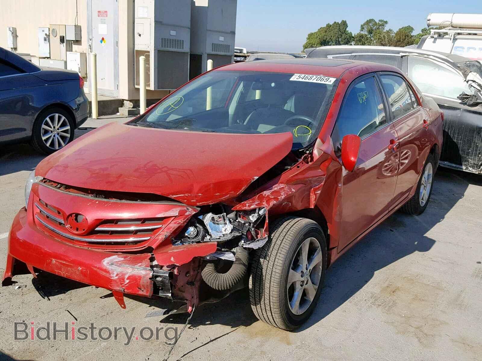 2013 TOYOTA COROLLA BA - VIN: 5YFBU4EEXDP111806 - Фото 2
