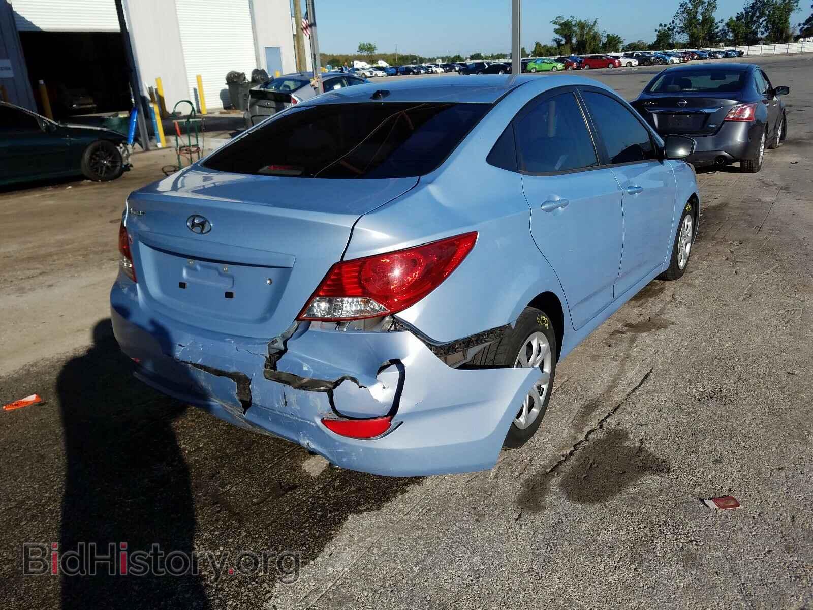 2013 HYUNDAI ACCENT - VIN: KMHCT4AE3DU348469 - Фото 4