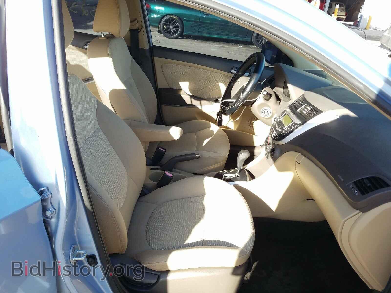 2013 HYUNDAI ACCENT - VIN: KMHCT4AE3DU348469 - Фото 5
