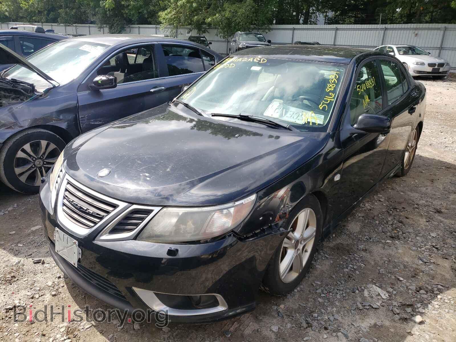2008 SAAB 9 3 - VIN: YS3FH47R381147734 - Фото 2
