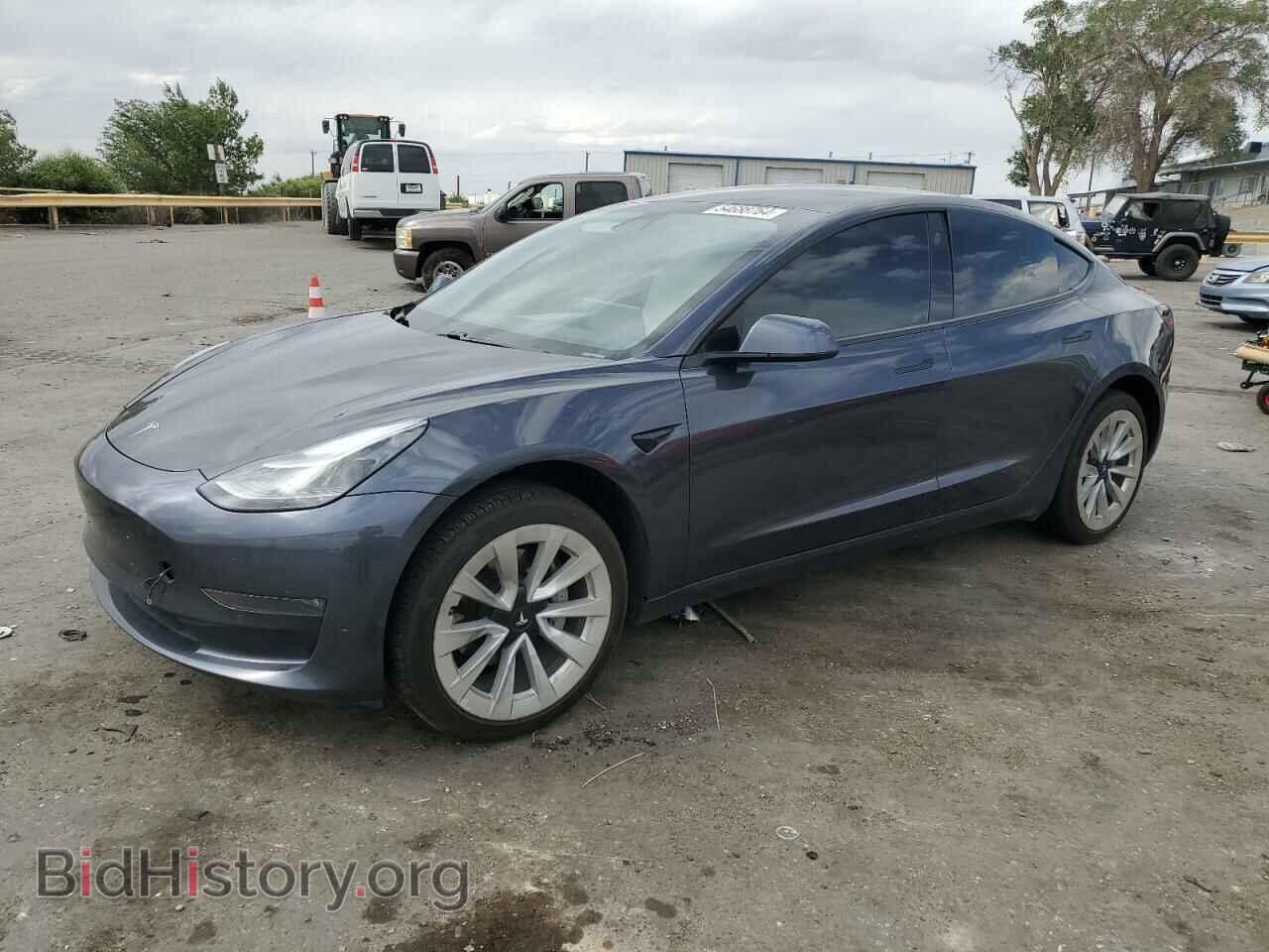 Photo 5YJ3E1EB3MF082571 - TESLA MODEL 3 2021