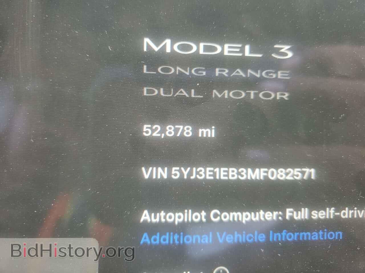 2021 TESLA MODEL 3 - VIN: 5YJ3E1EB3MF082571 - Photo 9
