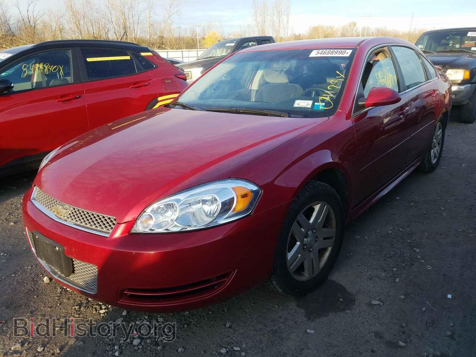 2013 CHEVROLET IMPALA - VIN: 2G1WB5E34D1149342 - Фото 2