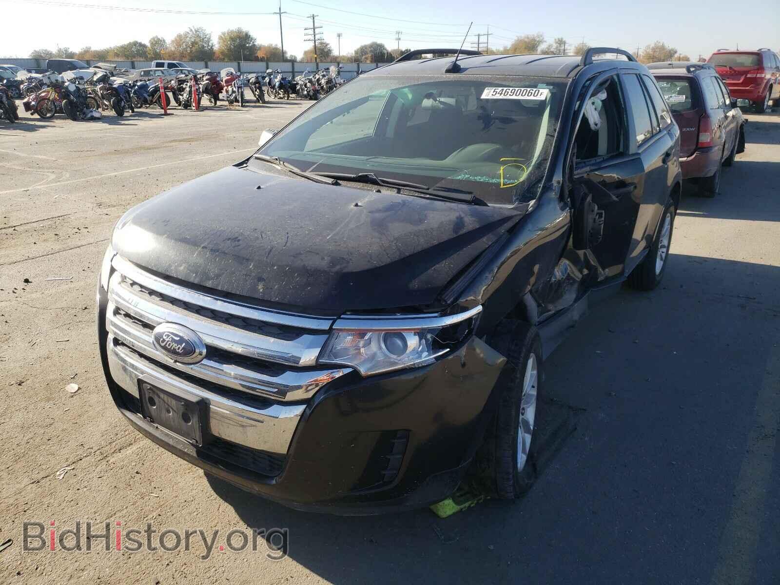 2014 FORD EDGE - VIN: 2FMDK3GC7EBB41355 - Фото 2