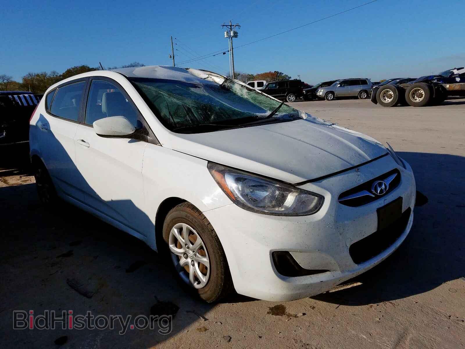 Photo KMHCT5AE8CU001076 - HYUNDAI ACCENT 2012