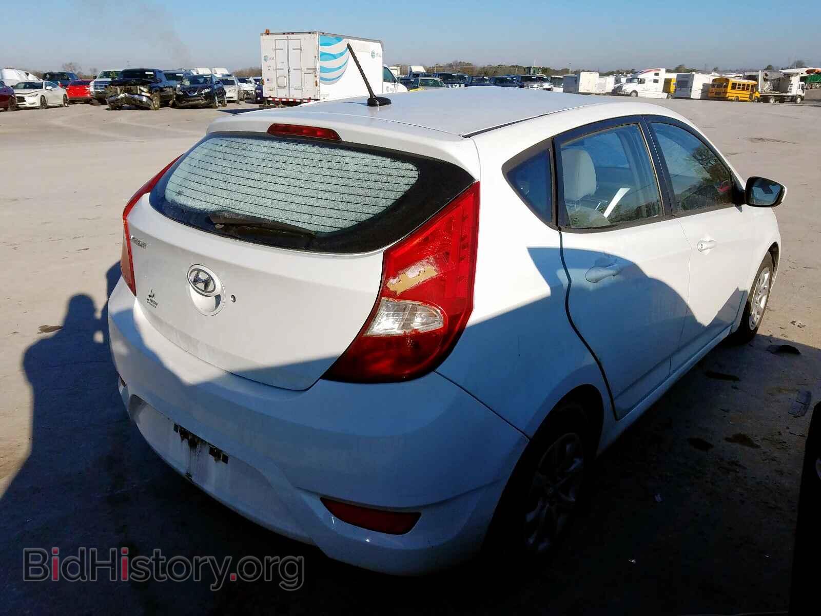 2012 HYUNDAI ACCENT - VIN: KMHCT5AE8CU001076 - Фото 4