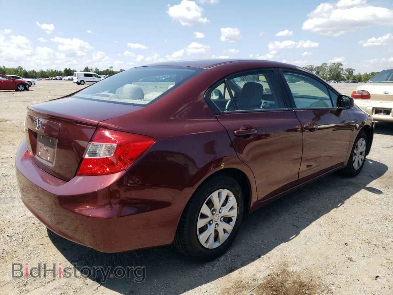2012 HONDA CIVIC - VIN: 19XFB2F56CE302102 - Фото 4
