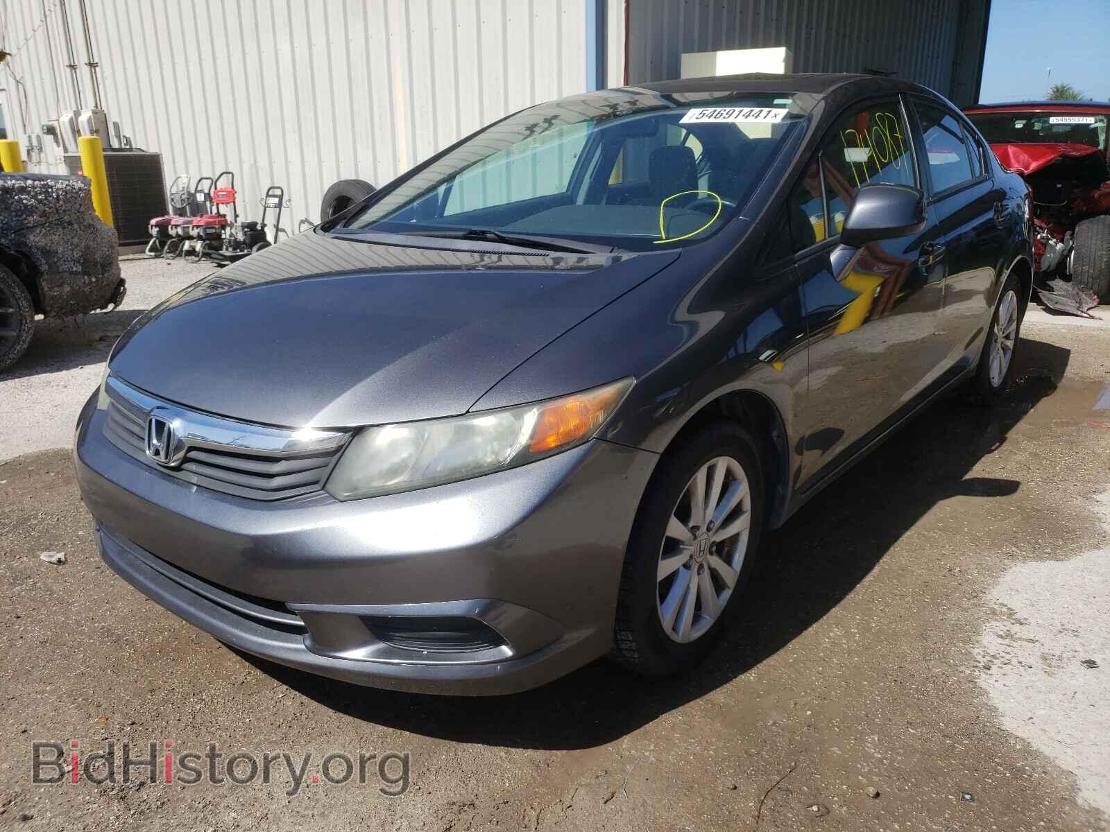 2012 HONDA CIVIC - VIN: 2HGFB2F89CH307746 - Фото 2