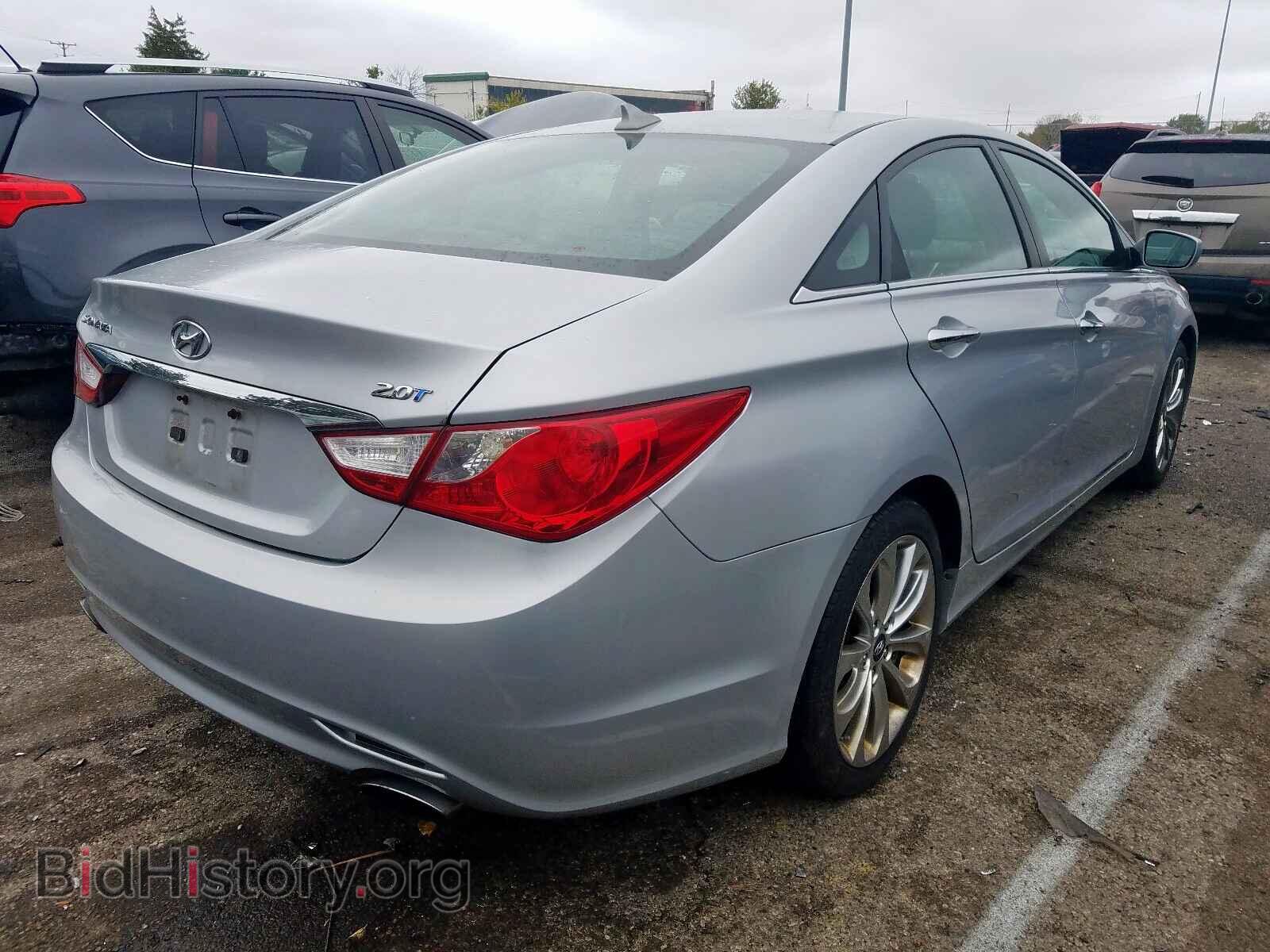2012 HYUNDAI SONATA - VIN: 5NPEC4ABXCH480205 - Photo 4