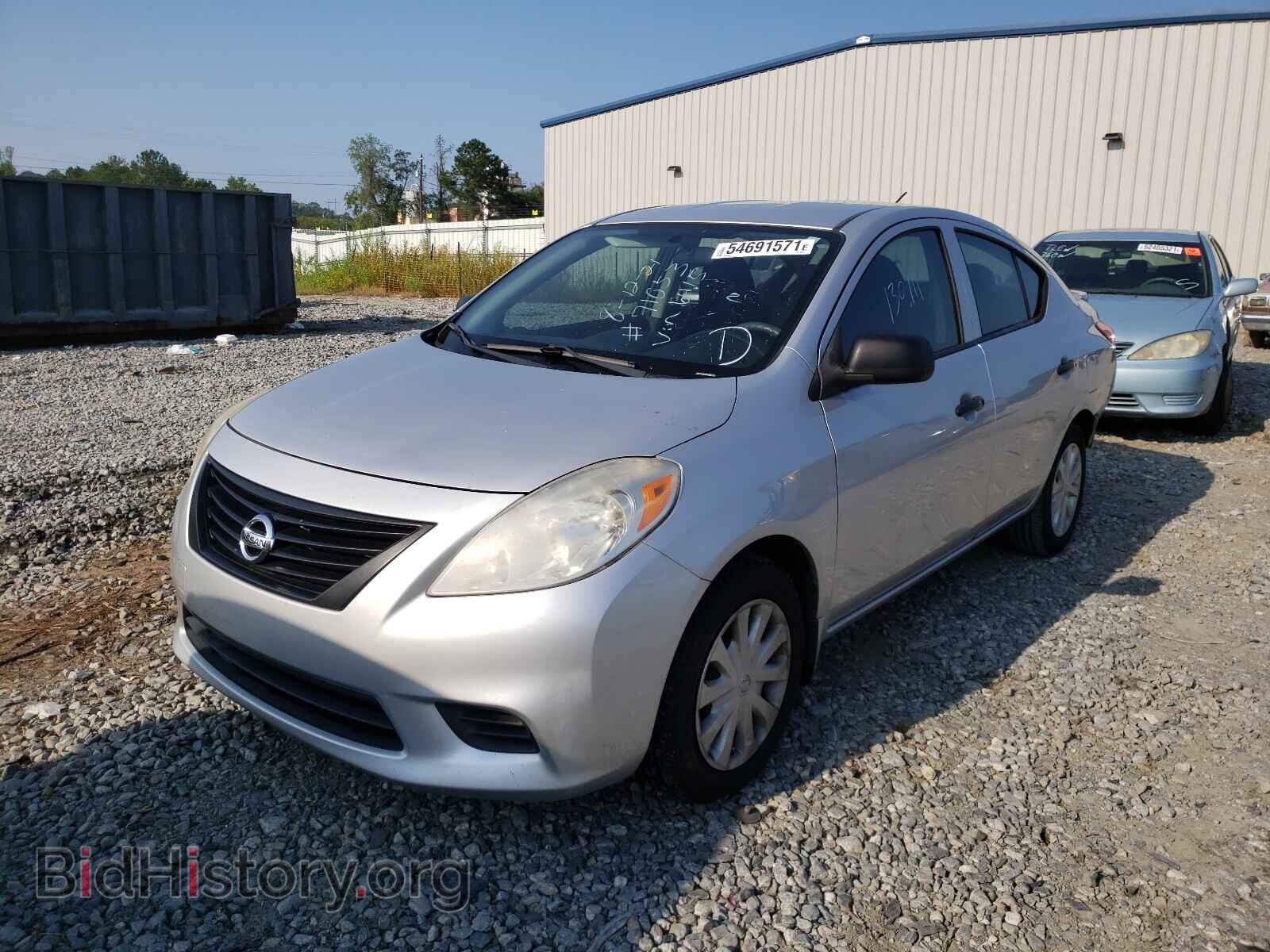 2014 NISSAN VERSA - VIN: 3N1CN7AP0EL856415 - Фото 2